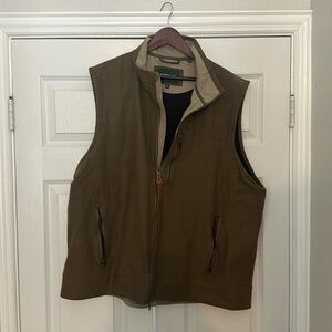Orvis Brown Canvas Vest